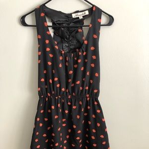 Fun, ruffle back dress!